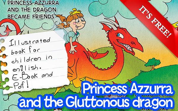Princess Azzurra and the Gluttonous Dragon interactive enhanced ebook